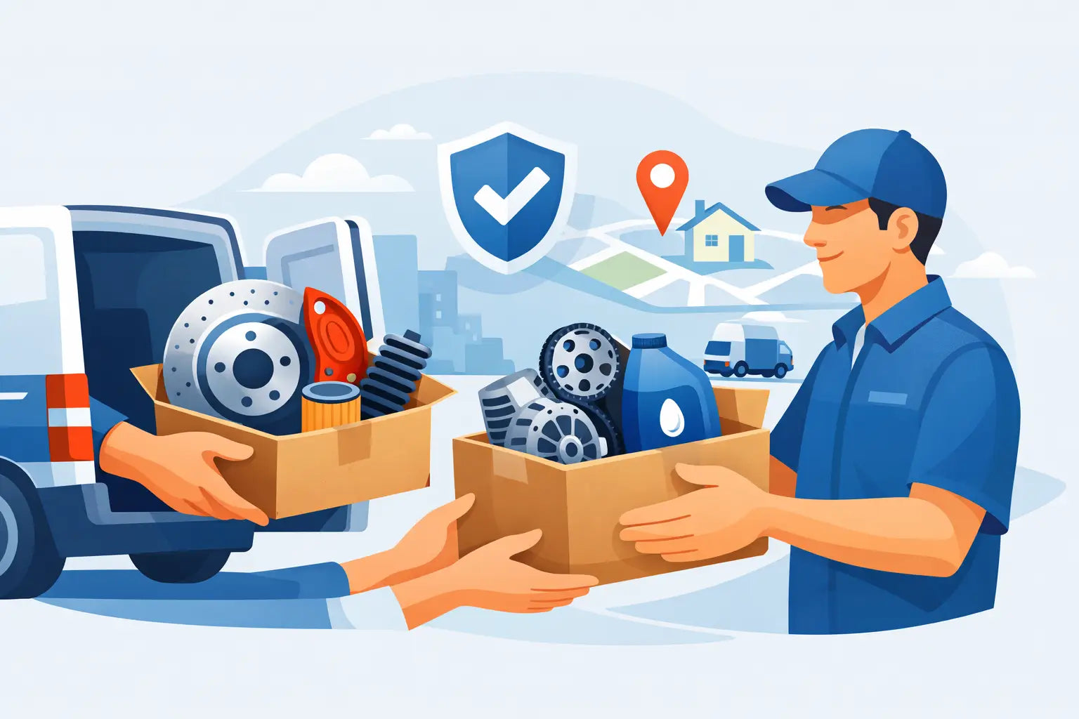 Autopartes a domicilio sin errores ni estafas