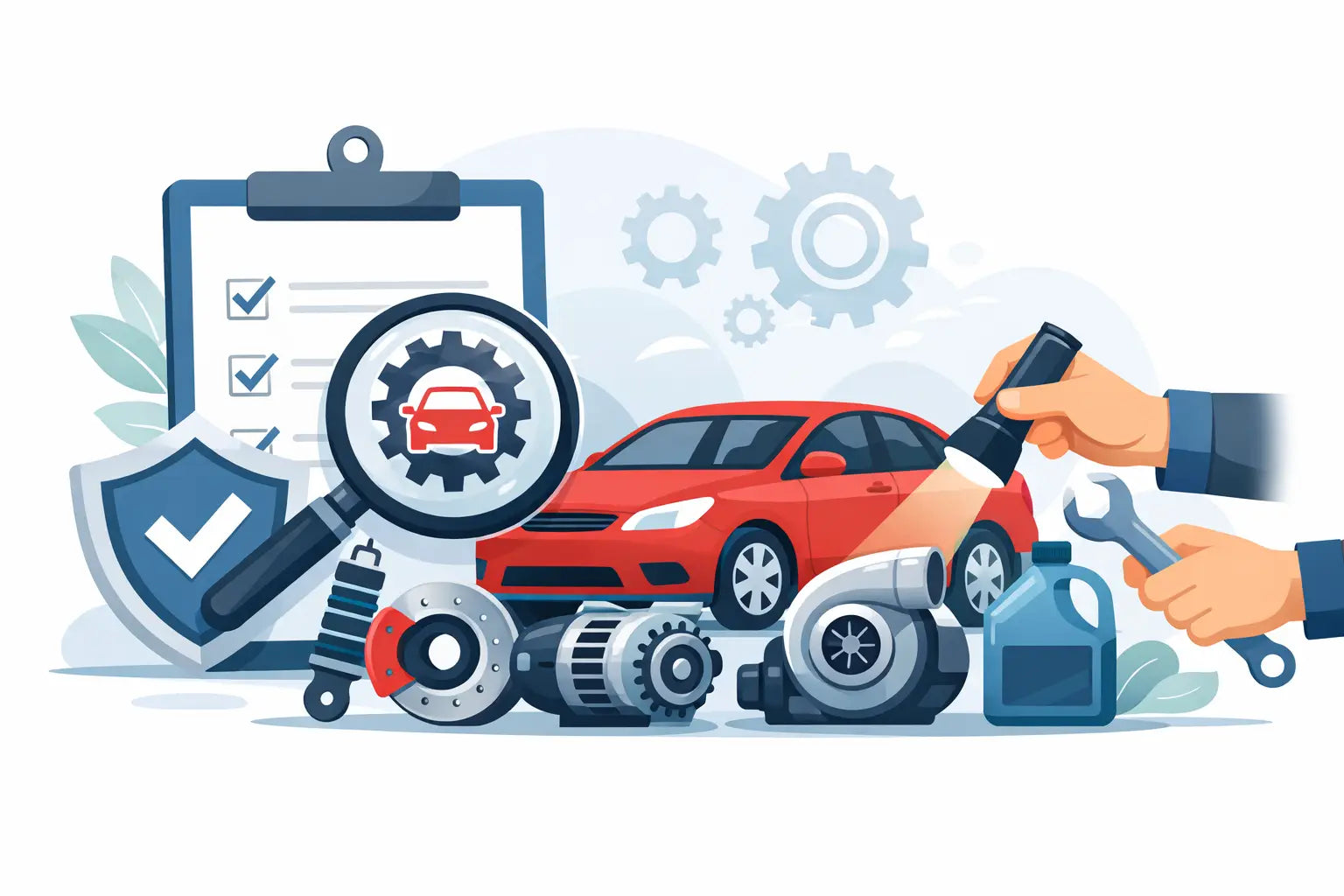 Autopartes usadas con garantía: qué revisar
