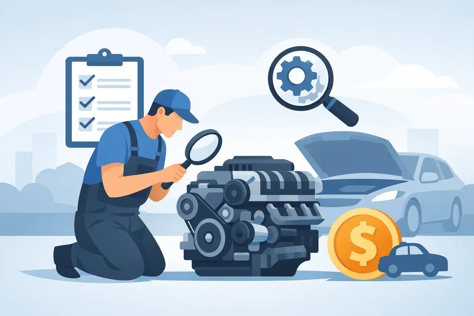 Qué revisar antes de comprar motor usado