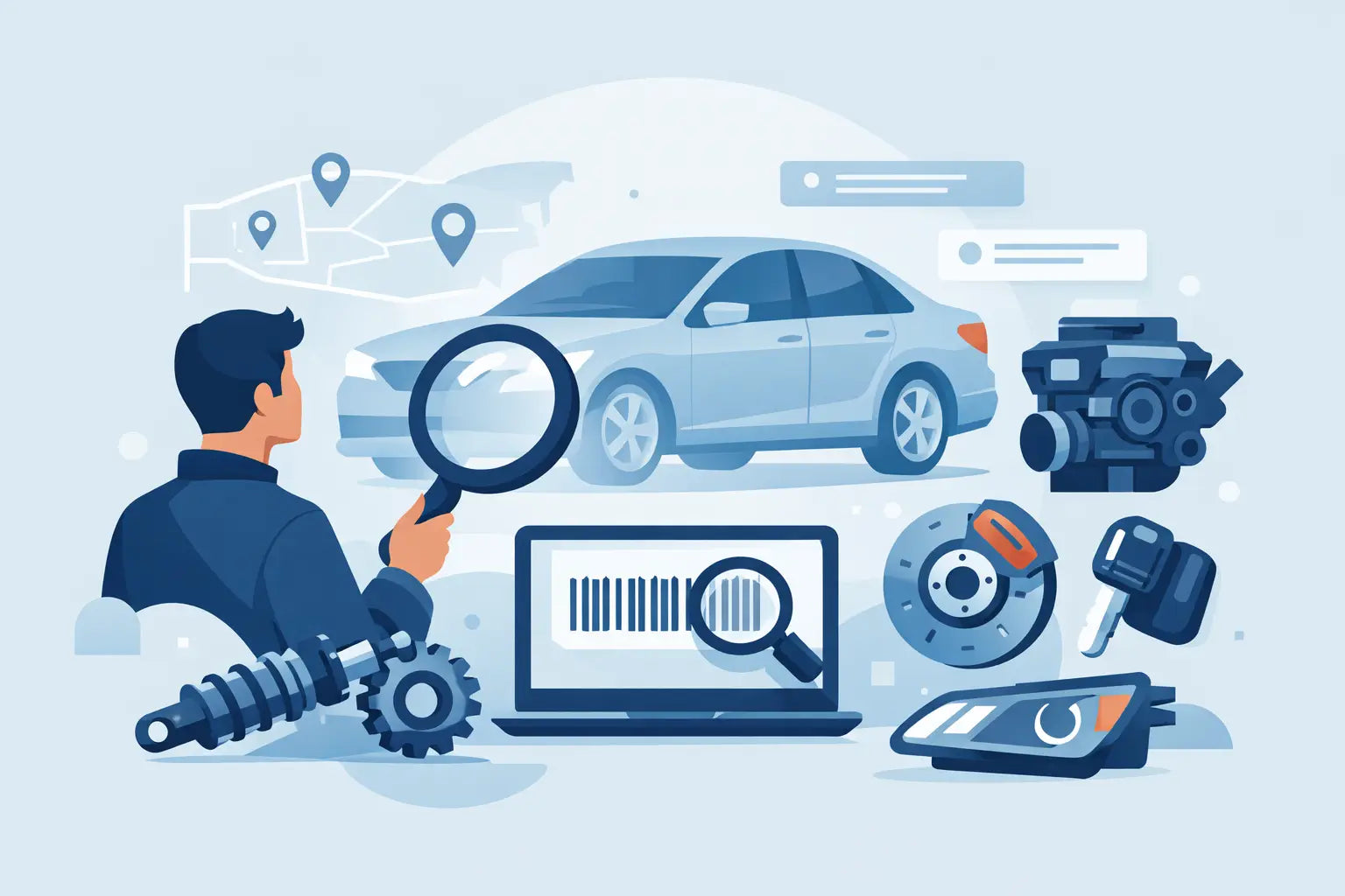 Cómo buscar autopartes por VIN sin fallar