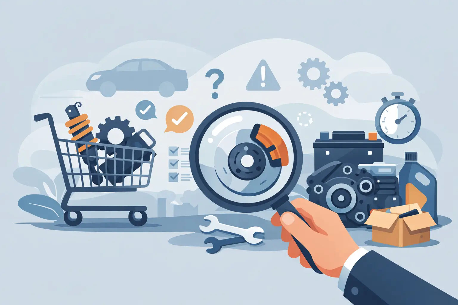 Guía de compra de autopartes sin errores
