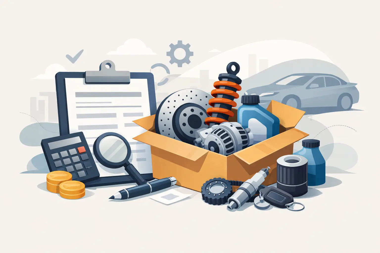 Qué incluye una compra facturada de autopartes