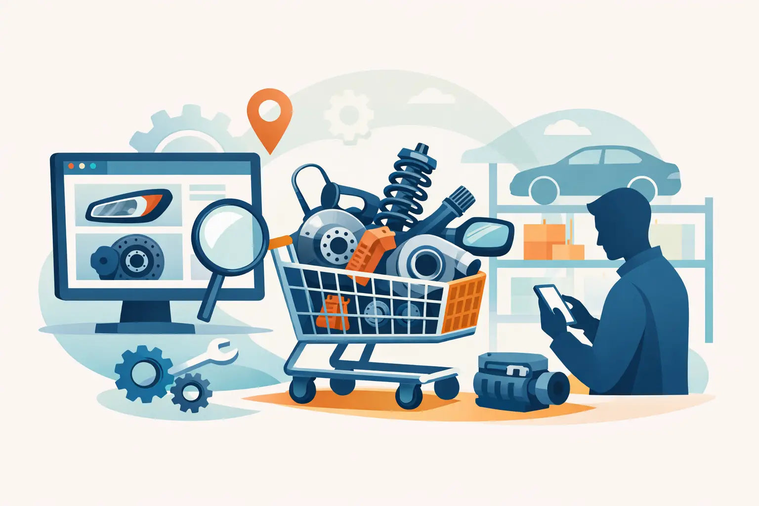 Dónde comprar refacciones originales usadas