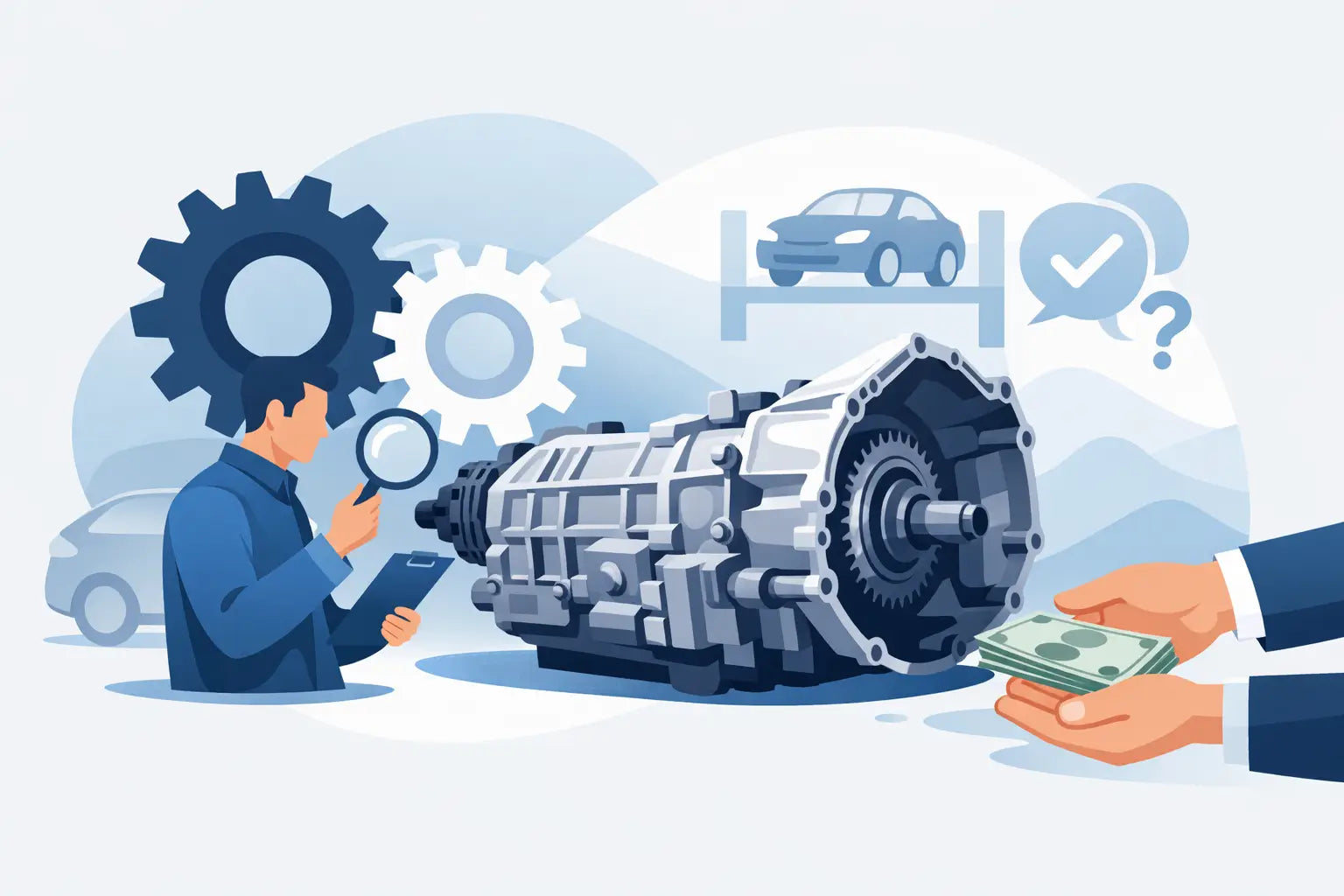 Transmisión usada para auto: cómo comprar bien
