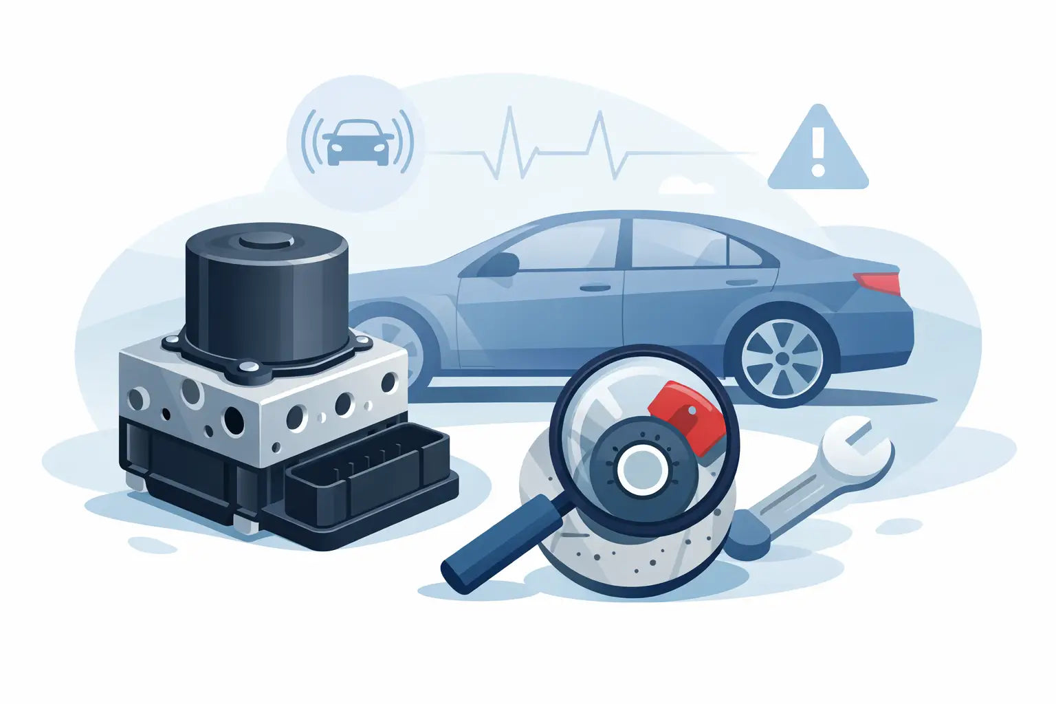 Módulo ABS usado para carro: qué revisar