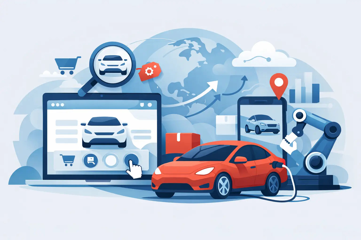 Tendencias de ecommerce automotriz que importan