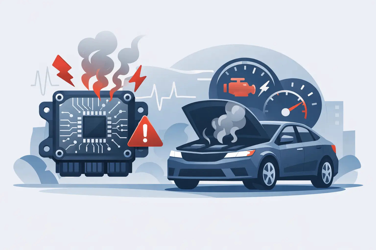 Qué pasa si falla la ECU del coche
