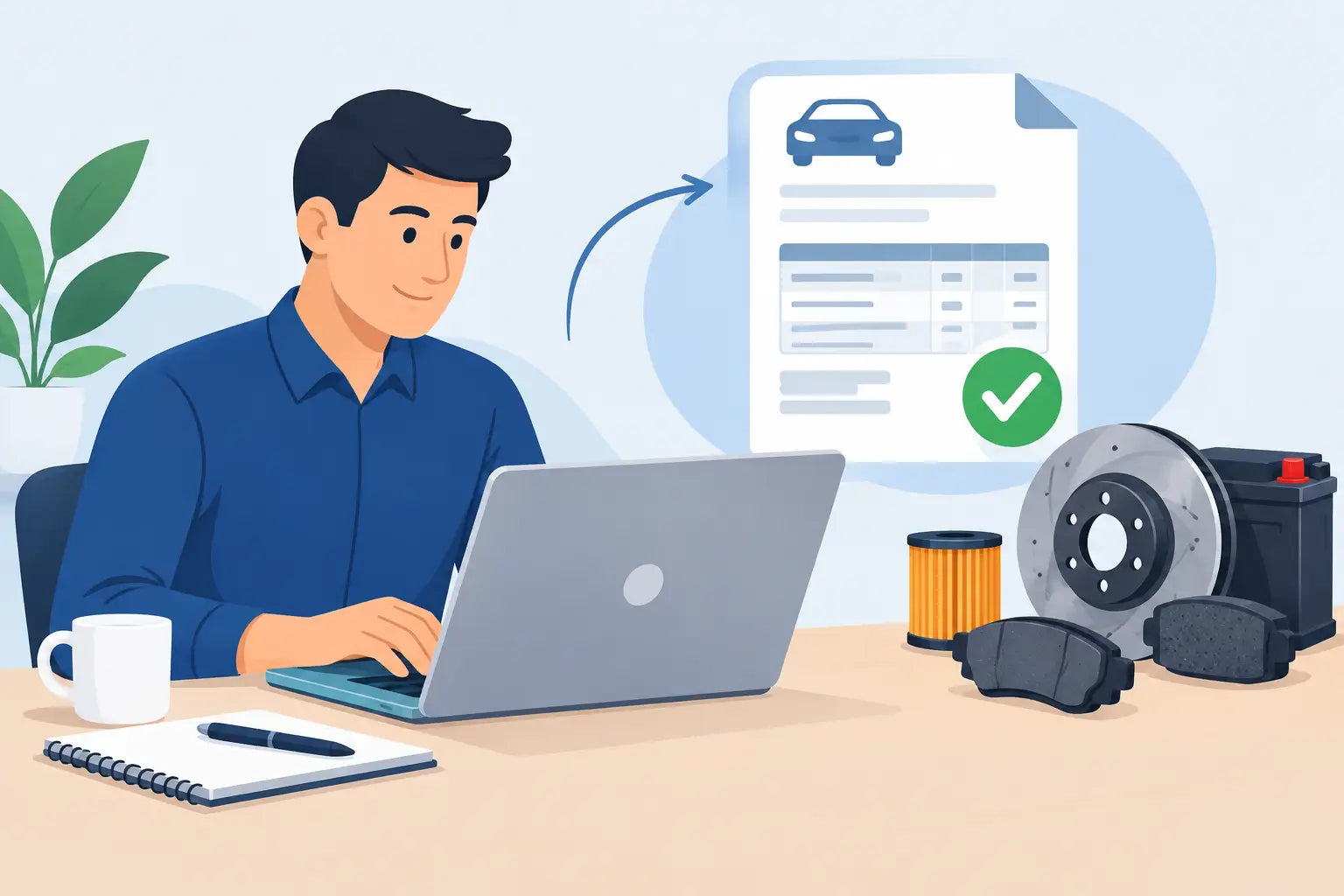Cómo solicitar factura de autopartes sin errores