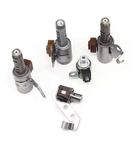 U140E F140E U140 U241 U240E 5Pcs Transmission Solenoid Kit 35210-21010 35220-21010 35230-21010 35240-21010 35290-21010 Compatible With RAV4 CAMRY HIGHLANDE-R 1998-2012